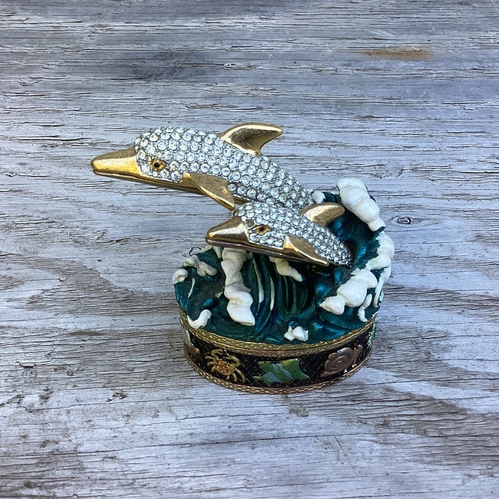 vintage Royal Gem Collection TRINKET engagement ring BOX jewelry holder